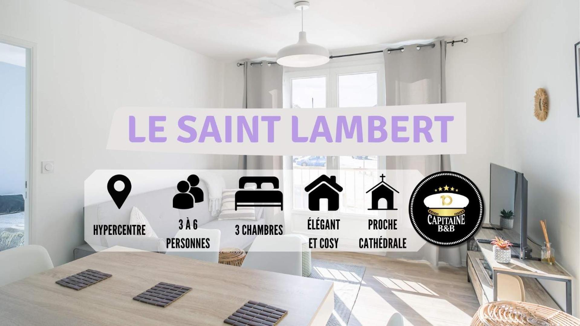 Le St Lambert Proche Cathedrale Parking Gratuit Apartment ทรัวส์ ภายนอก รูปภาพ